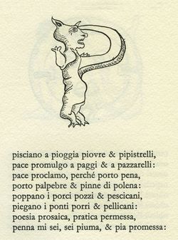Edoardo Sanguineti, pisciano