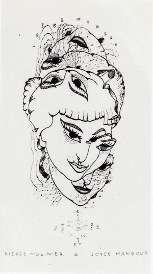 Joyce Mansour par Pierre Molinier