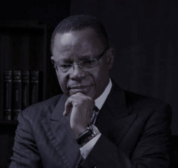 Maurice Kamto denim